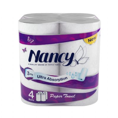 Nancy-Paper Towel PTP 4 rolls - 3 layer - 75*4*9